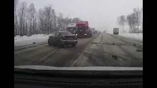 Аварии на трассе. Выпуск от 17 февраля 2019.