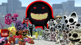 I Became Nightmare Roblox Innyume Smiley's vs Poppy Playtime & Zoonomaly In Garry's Mod