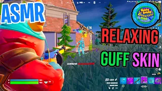 ASMR Gaming 😴 Fortnite Guff Skin Adventure! Relaxing Gum Chewing 🎮🎧 Controller Sounds + Whispering 💤