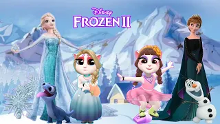 Frozen || Talking Anna And Talking Elsa |gameplay