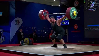 Simon Martirosyan European U23 Weightlifting champion Men +109