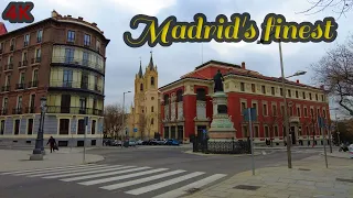 Madrid's finest| Jerónimos | Retiro | Madrid Walking Tour | Paseo | 4K UHD | Jan. 9, 2024