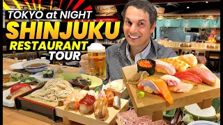 Shinjuku Restaurant Tour Experience | Sushi, Wagyu, Tempura in Tokyo ★ ONLY in JAPAN