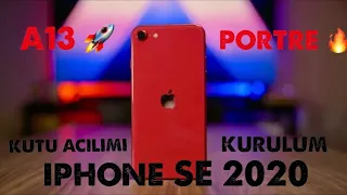 iPhone SE 2020 Kırmızı - Aksesuarlı Kutu - Kutu Açılımı ve Kurulumu - iPhone SE 2016’dan Geçiş !