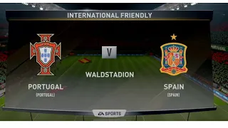 INTENSE PORTUGAL VS SPAIN | FIFA 18