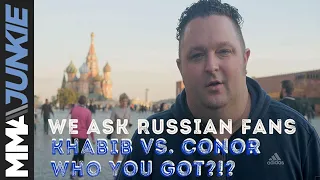 MMAjunkie asks Russian fans: Khabib vs. Conor, Who You Got?!?