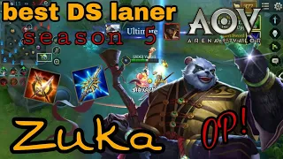 Best DS laner season 5 .... New Arcana Zuka .... Arena of valor