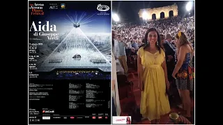 operaclassica: applausi Aida, arena di Verona, 16/06/2023