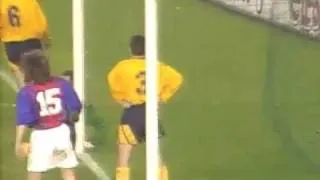 Psg - Arsenal 93-94 Coupe des Coupes