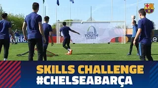 CHELSEA - BARÇA | UYL skills challenge before the big final!