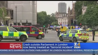 'Terror Incident': Crash Outside Parliament In London Under Investigation