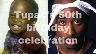 Tupac’s 50th birthday celebration