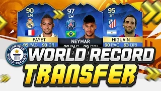 INSANE WORLD RECORD TRANSFER!!