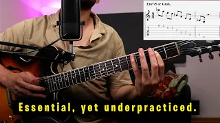 The most useful arpeggio on guitar (jazz newbies fail to notice)