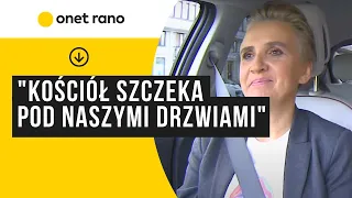 Scheuring-Wielgus: Kościół chce mieć wpływ na to, jak mamy żyć