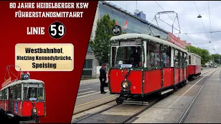 80 Jahre Kriegsstraßenbahnwagen in Wien – Linie 59 – Westbahnhof – Speising | Wiener Grantler