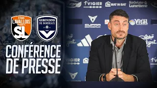 La conférence de presse avant Laval-Bordeaux