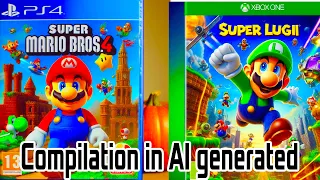 Super Mario on the PS4 Memes Compilation in AI Generated (My Version)