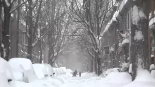 Winter Storm Jonas in Midtown Harrisburg