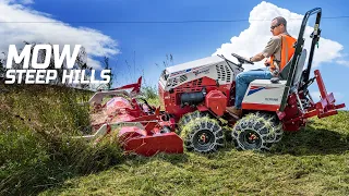 What Makes Ventrac Elite on Steep Slopes?