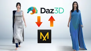 Daz 3D to MD and back to Daz 3D || Full Tutorial For Animation