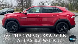 "2024 Volkswagen Atlas Cross Sport SE w/ Tech: Elevate Your Drive with Cutting-Edge Features!"