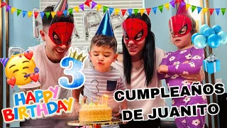 CUMPLEAÑOS DE JUANITO 3 AÑOS KIMBERLY LOAIZA CELEBRA A LO GRANDE