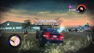 Saints Row Two Stunt Jumps 17-21.