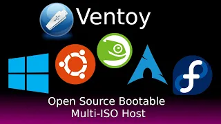 Ventoy - Open Source, powerful application allowing you to easily add multiple ISOs to boot from.