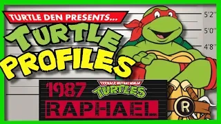 Raphael 1987 TMNT Television Show | NINJA TURTLE PROFILE