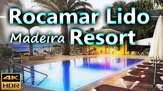 The Rocamar Lido Resorts with three Hotels in Canico de Baixo / Madeira, Portugal / 4K HDR