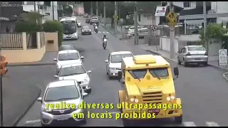 thief dies after colliding in a car - WATCH TILL THE END - Brazil