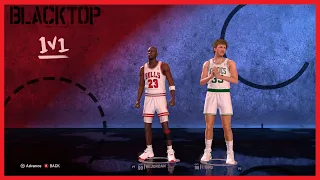 Michael Jordan VS Larry Bird | BLACKTOP HD | NBA2K21 1V1