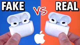 FAKE VS REAL Apple AirPods 3 - Buyers Beware 1:1 Clone