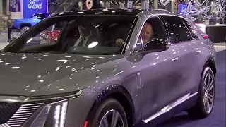 Biden Goes for a Drive at Auto Show