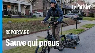 États-Unis : Alex sauve les pneus des véhicules avec son invention