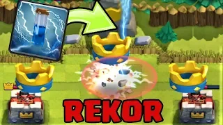 DÜNYA REKORU! SADECE ÇARPMA İLE  DİREKT 3 TAÇ ALDIM !!! - Clash Royale