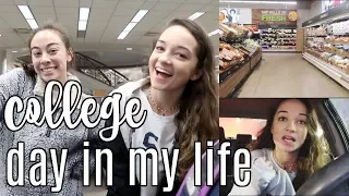 COLLEGE DAY IN MY LIFE: productivity, life talks, healthy grocery haul