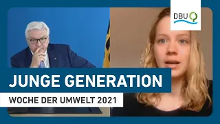 Bundespräsident im Gespräch mit der jungen Generation | Woche der Umwelt 2021