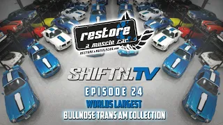 SHIFTN.TV Ep. 24 Worlds Largest Early 70s Pontiac Trans Am Collection!