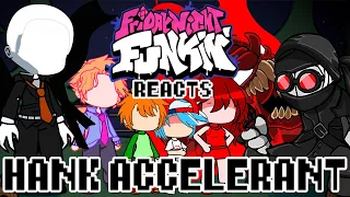 Friday Night Funkin' reacts to VS Accelerant Hank with Slender Man | xKochanx | Gacha | FNF reacts