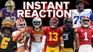 2024 NFL Draft Live REACTIONS & ANALYSIS
