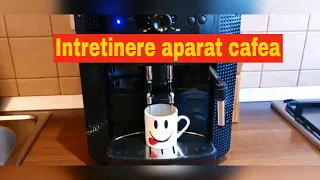 Coffee machine maintenance