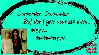 Surrender (Lyrics) - Cheap Trick | Correct Lyrics