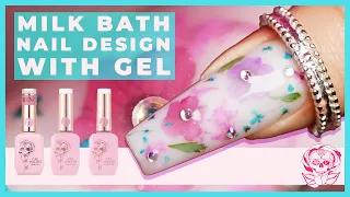 Milk Bath Nail Design in Gel Polish?