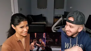 🇮🇪🇬🇧 GIRLFRIEND'S REACTION TO CONOR MCGREGOR BEST KNOCKOUTS