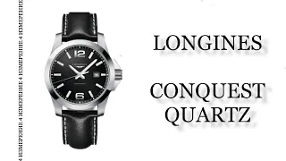 Обзор часов Longines Conquest Quartz L3.760.4.56.3