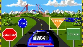 Stunts (PC DOS) longplay