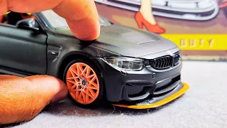 Mini Bmw M4 Diecast Model Car Unboxing | 1/24 Scale