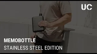 Futuristic Water Bottle!? memobottle Stainless Steel Review